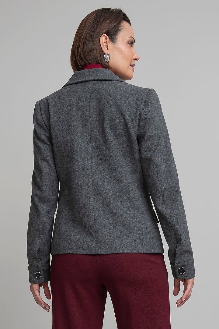 Saco Corto Con Solapa