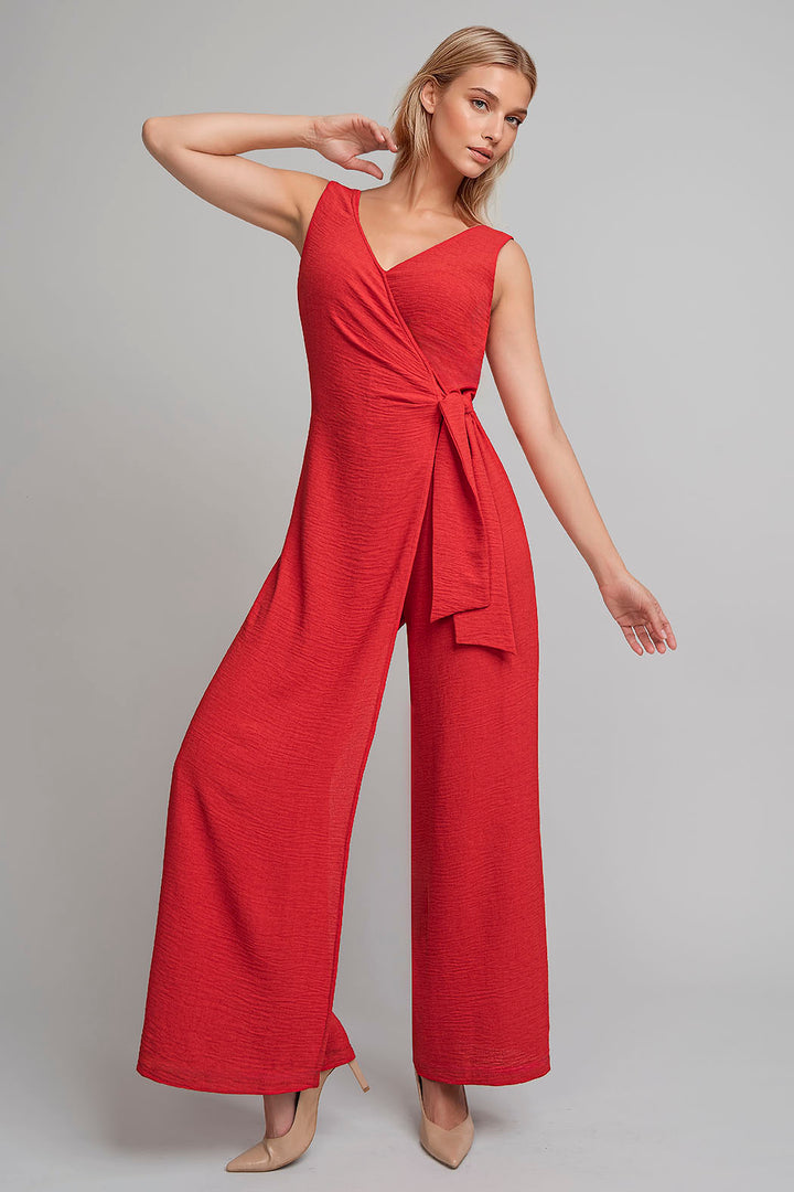 Jumpsuit Envolvente Sin Mangas