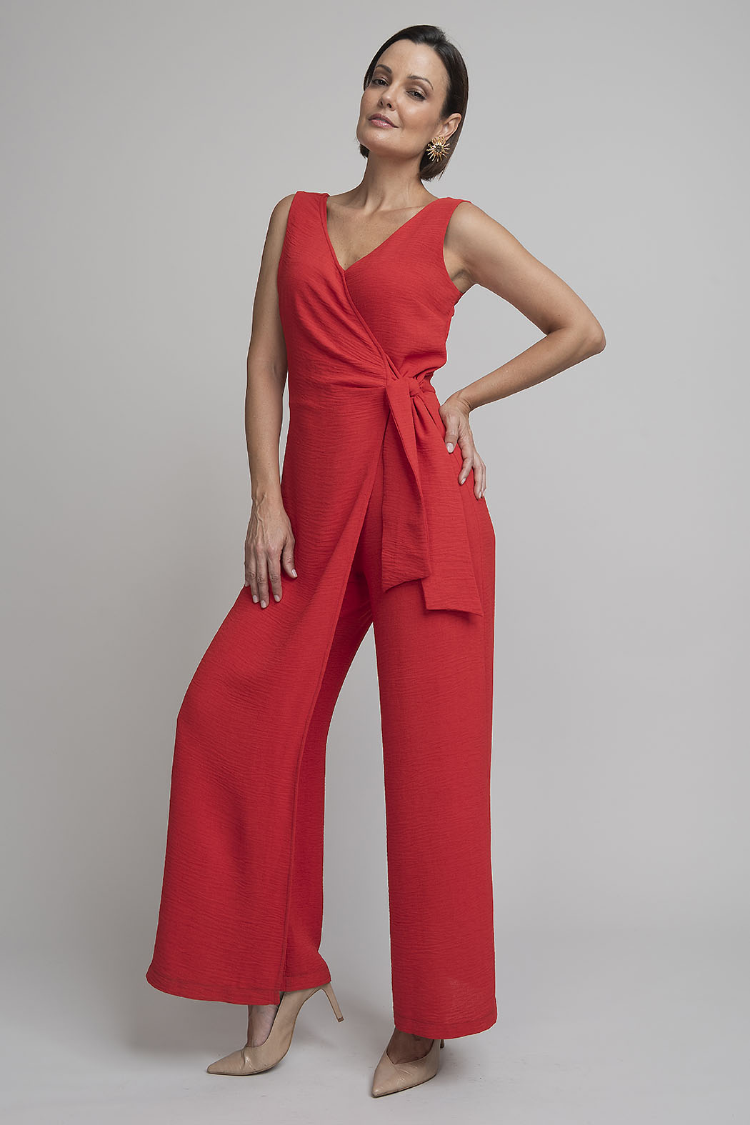 Jumpsuit Envolvente Sin Mangas