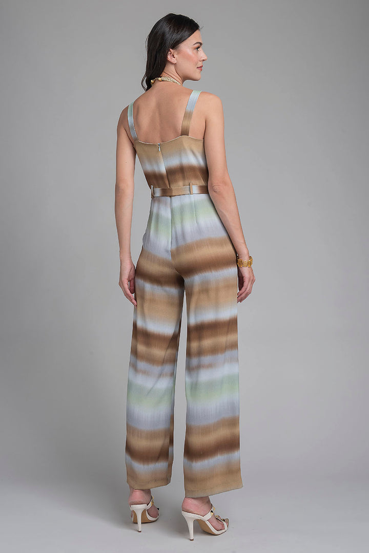 Jumpsuit Estampado Con Tirantes