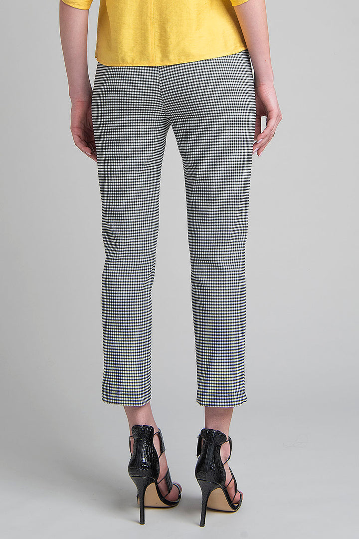 Pantalon Estampado De Cuadros