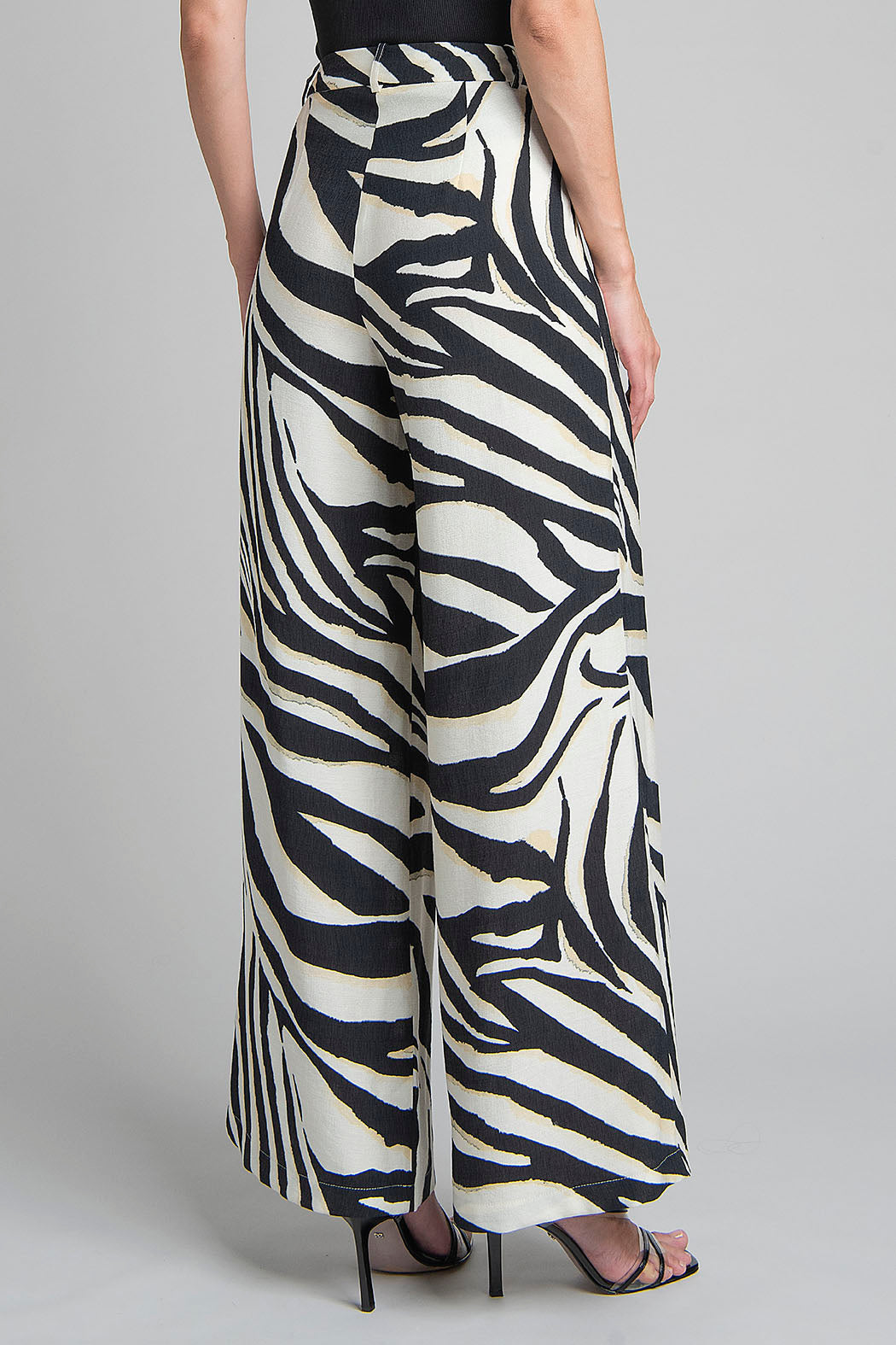 Pantalon Estampado De Cebra