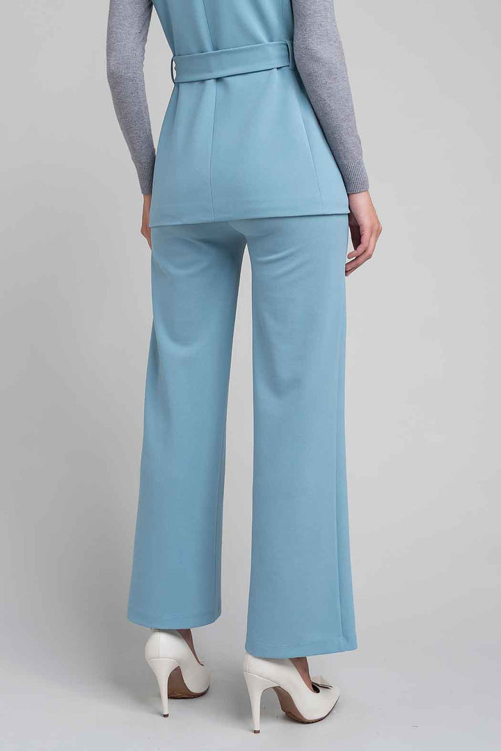Pantalon Liso Corte Recto