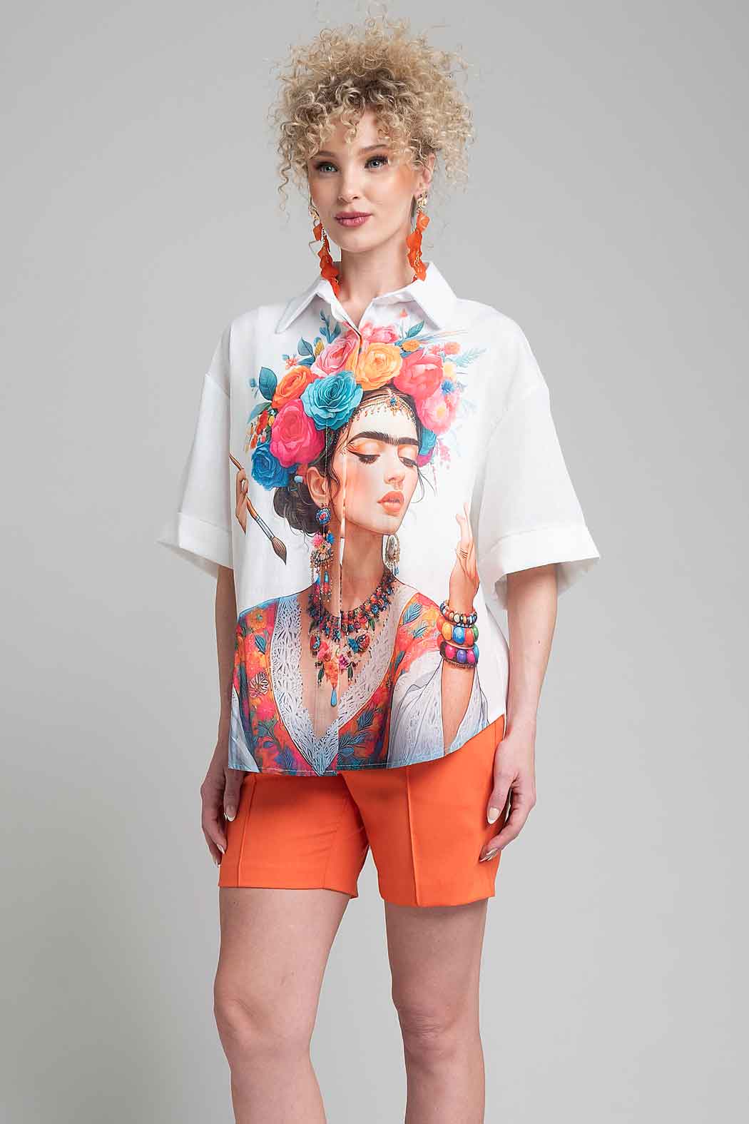 Bluson Estampado Frida Kahlo