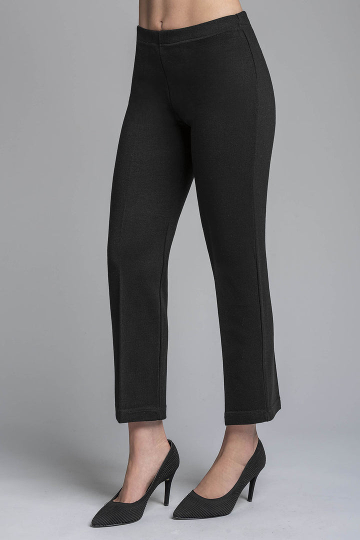 Pantalon De Punto Corte Recto