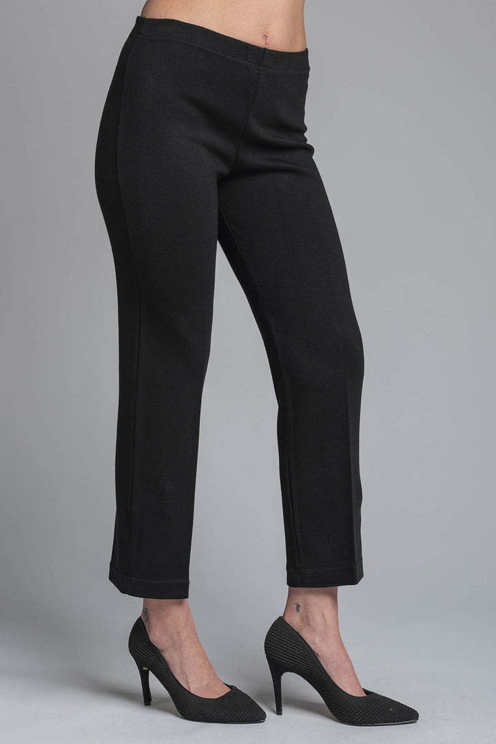 Pantalon De Punto Corte Recto