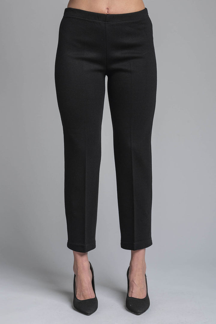 Pantalon De Punto Corte Recto