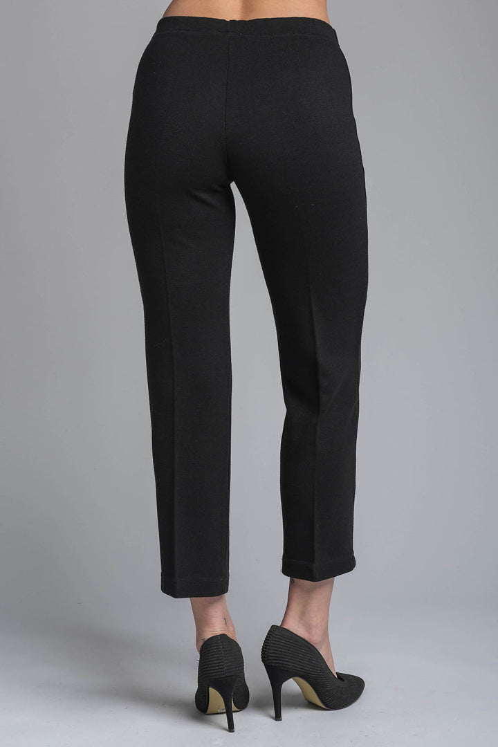 Pantalon De Punto Corte Recto