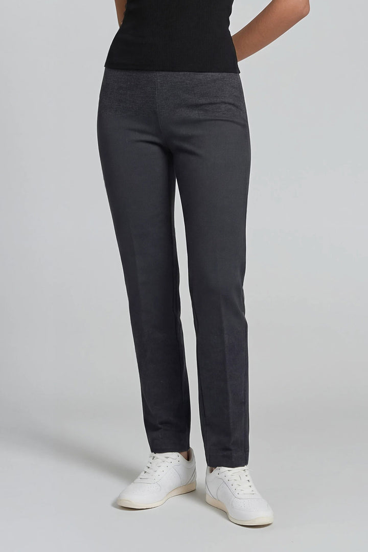 Pantalon De Punto Corte Recto