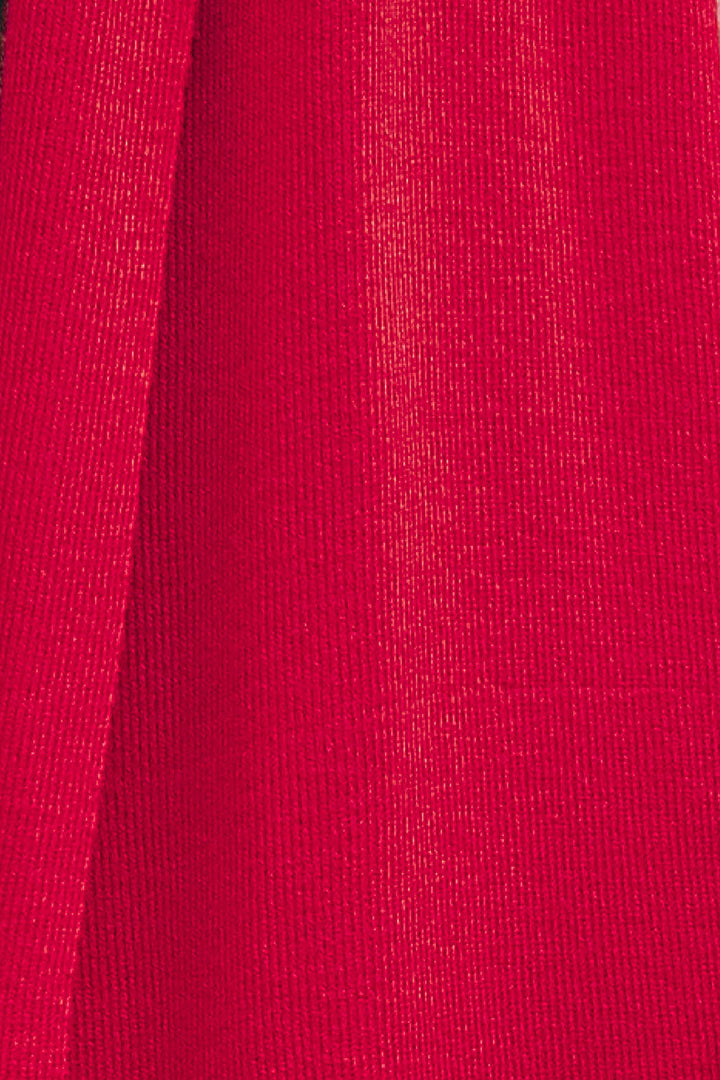 Chaleco De Punto Largo Con Detalle De Botones