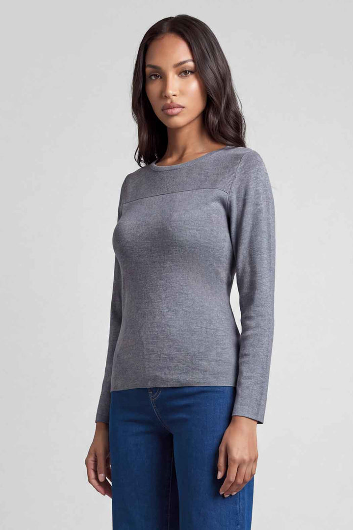 Sueter Cerrado Con Cuello Redondo