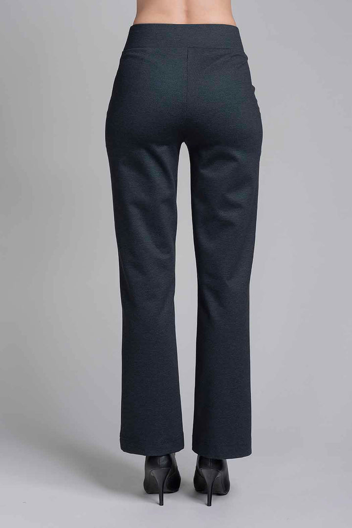 Pantalon Liso Con Botones