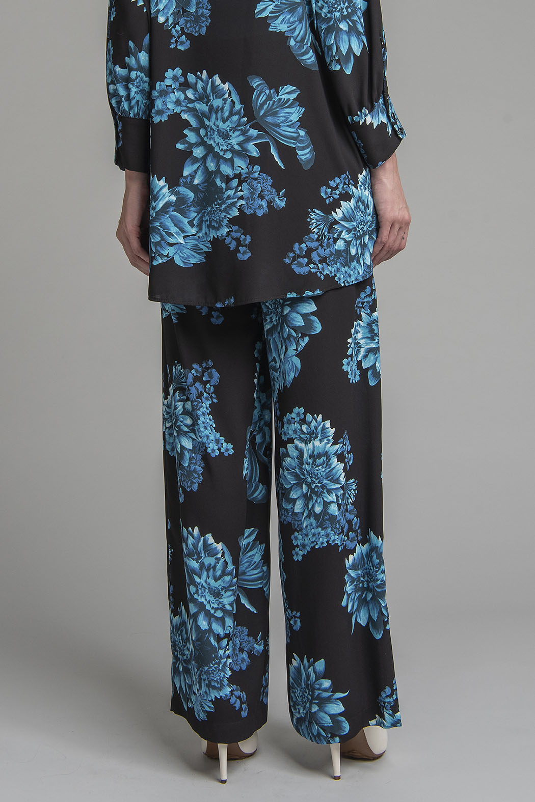 Pantalon Estampado De Flores