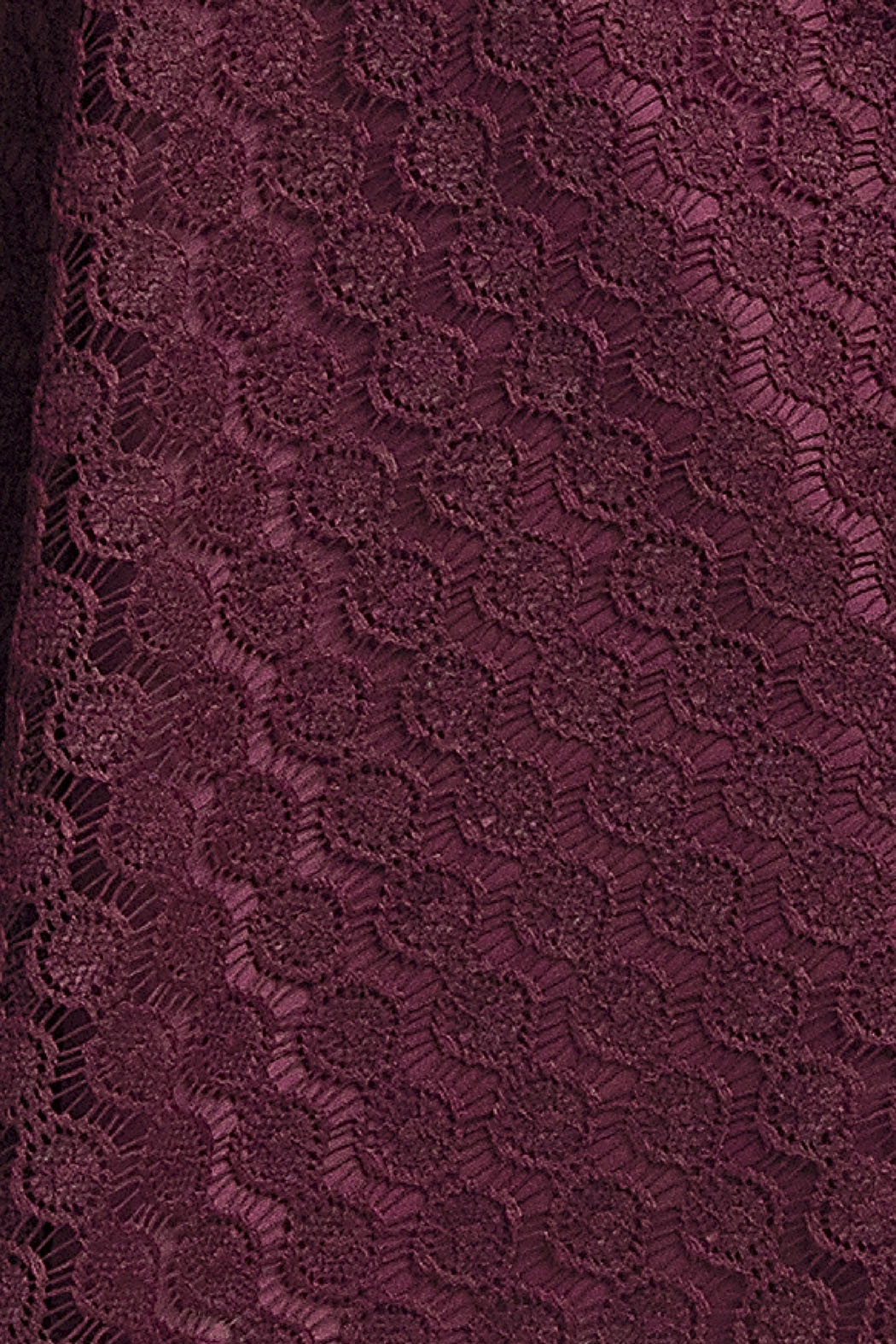 Blusa De Encaje Con Manga Larga