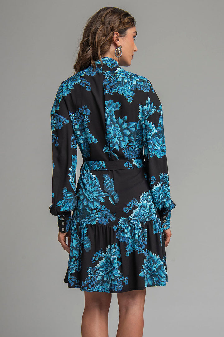 Vestido Con Estampado De Flores