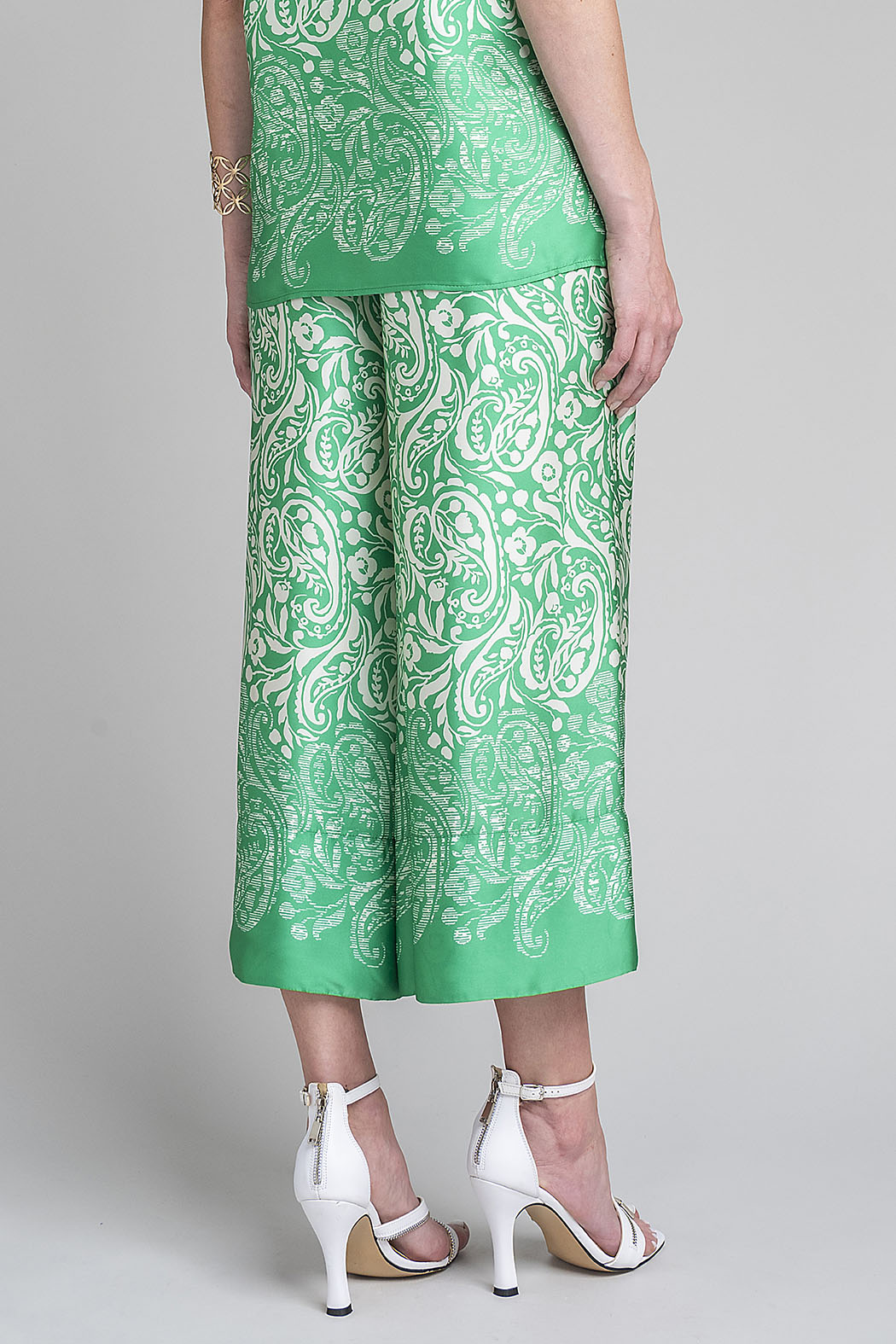 Pantalon Corte Recto Estampado