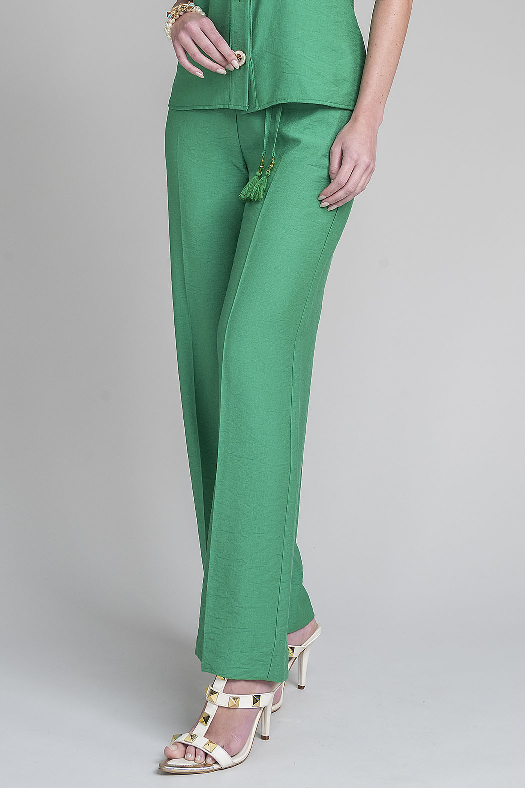 Pantalon Liso Corte Recto