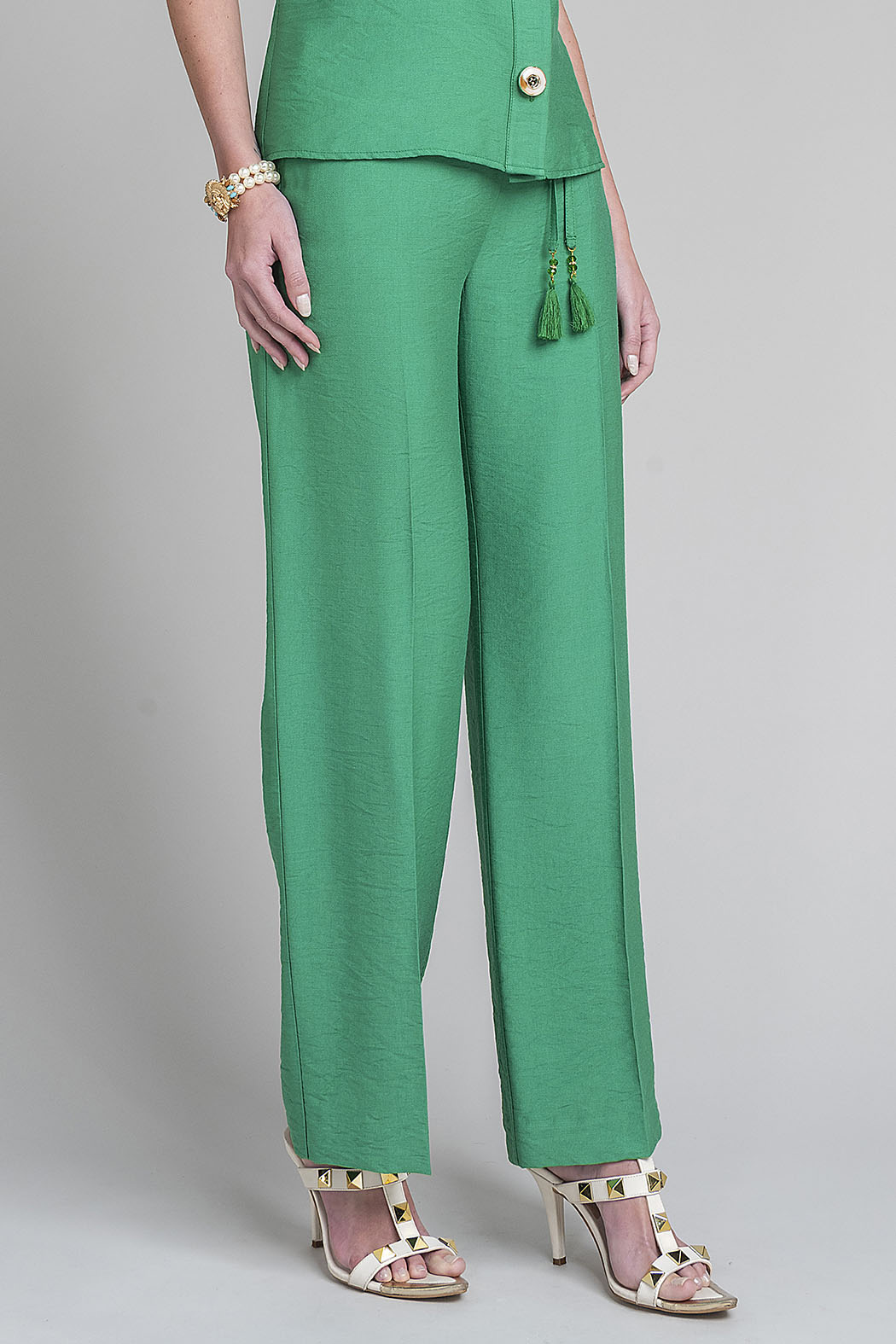 Pantalon Liso Corte Recto