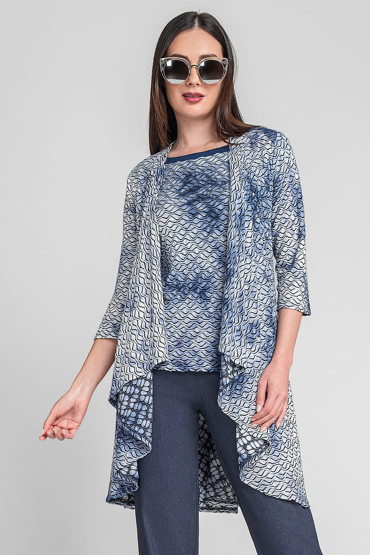 Ensamble Asimetrico Estampado