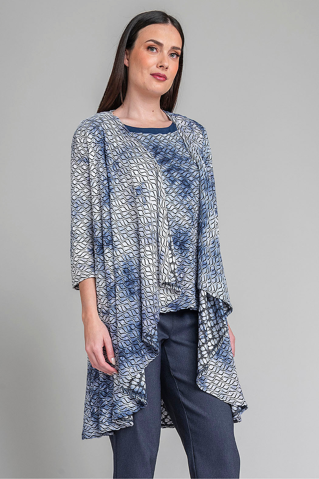 Ensamble Asimetrico Estampado