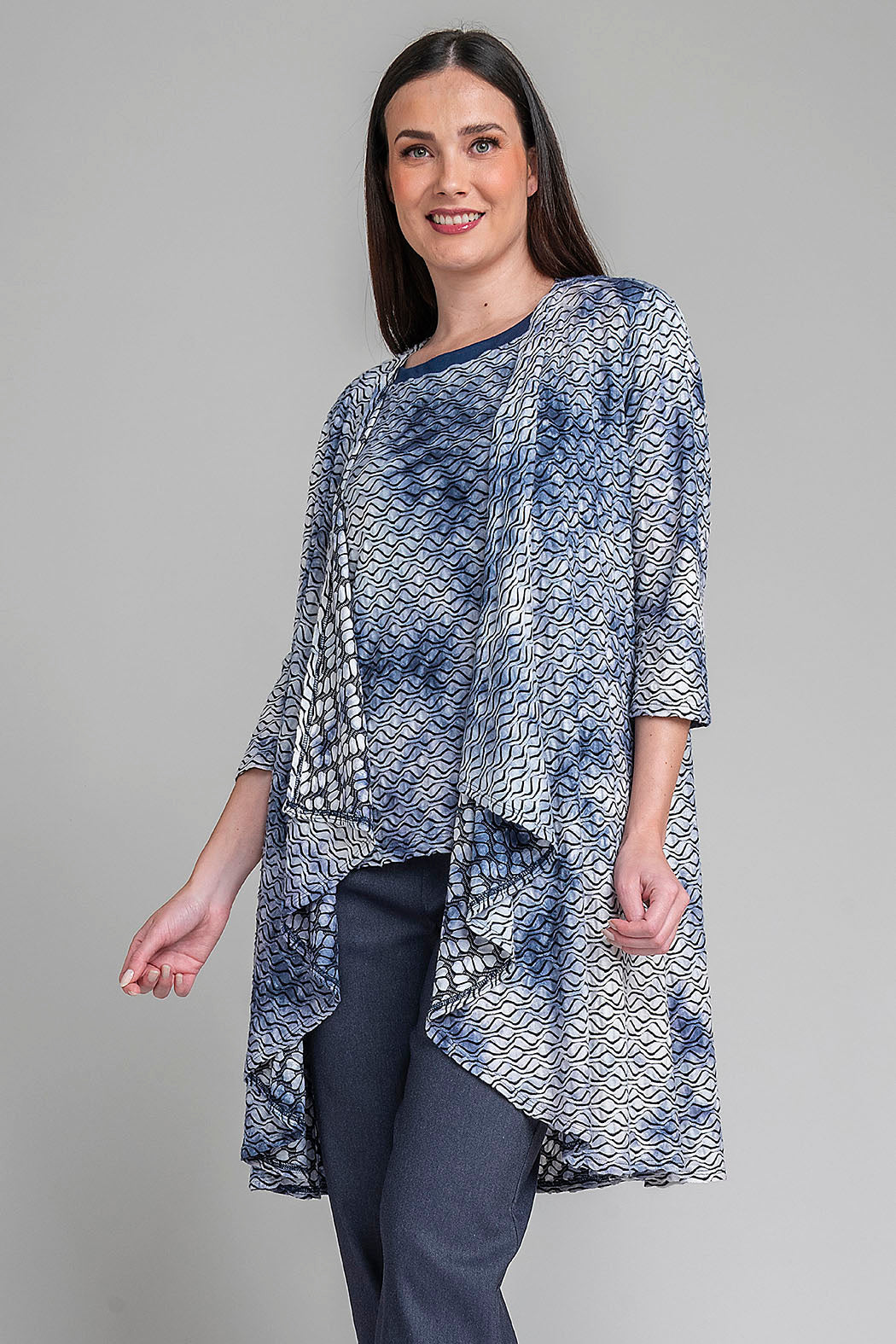 Ensamble Asimetrico Estampado