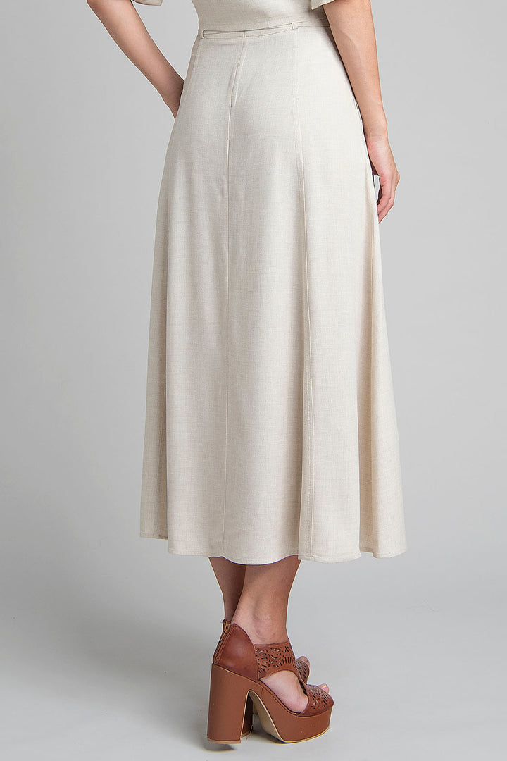 Falda Larga Con Jareta