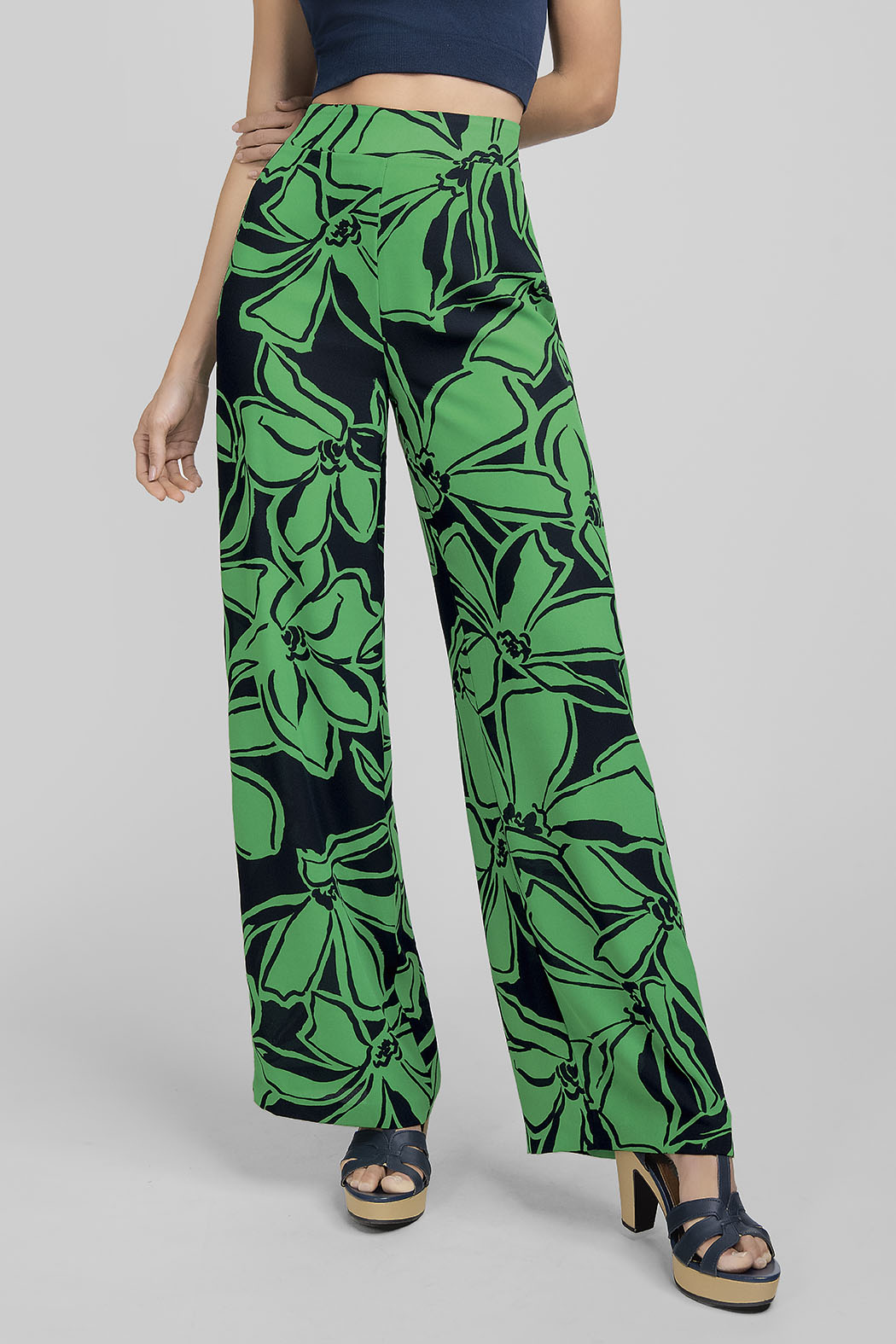 Pantalon Recto Estampado