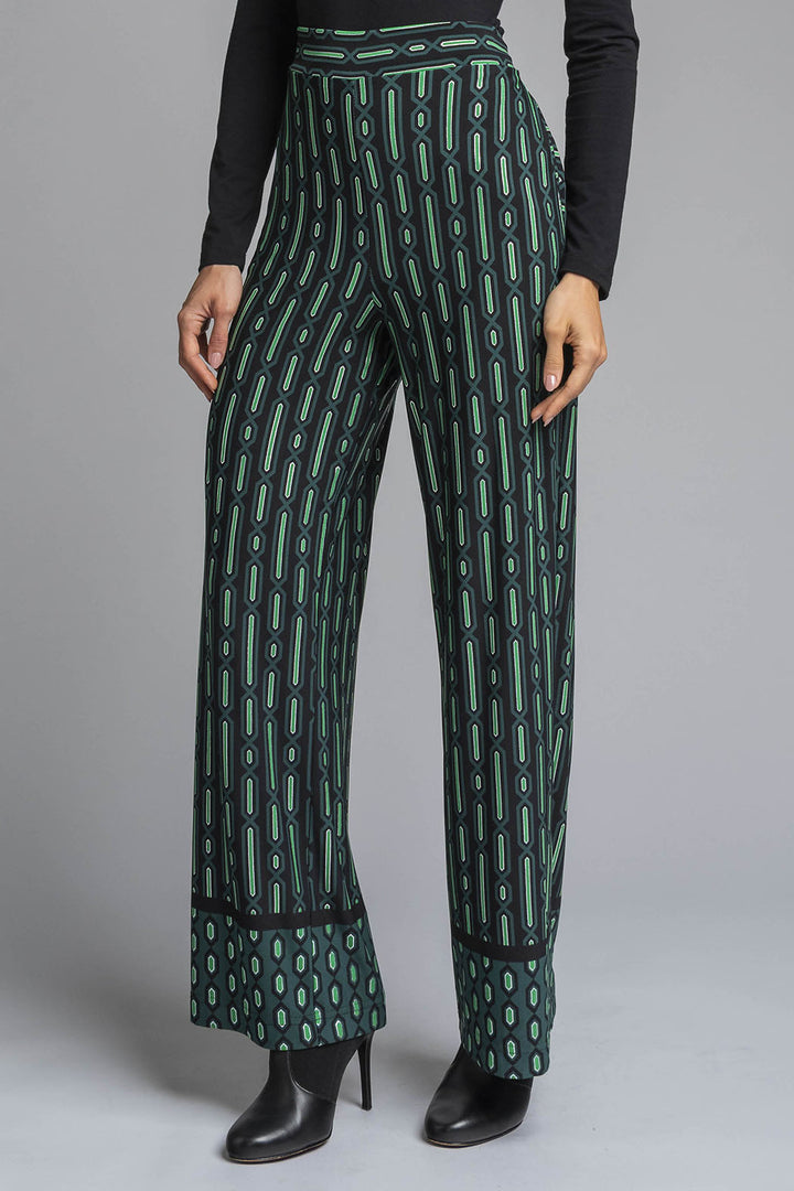 Pantalon Corte Recto Estampado