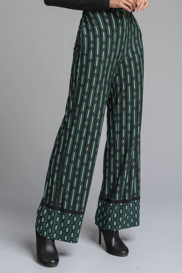 Pantalon Corte Recto Estampado