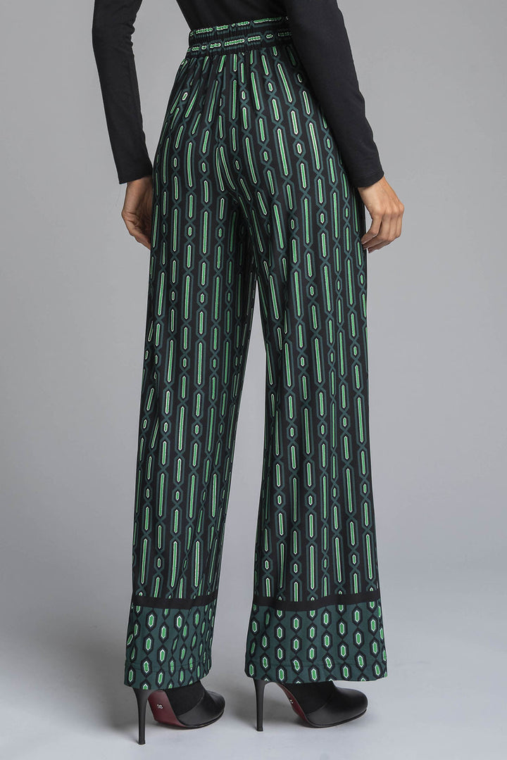 Pantalon Corte Recto Estampado