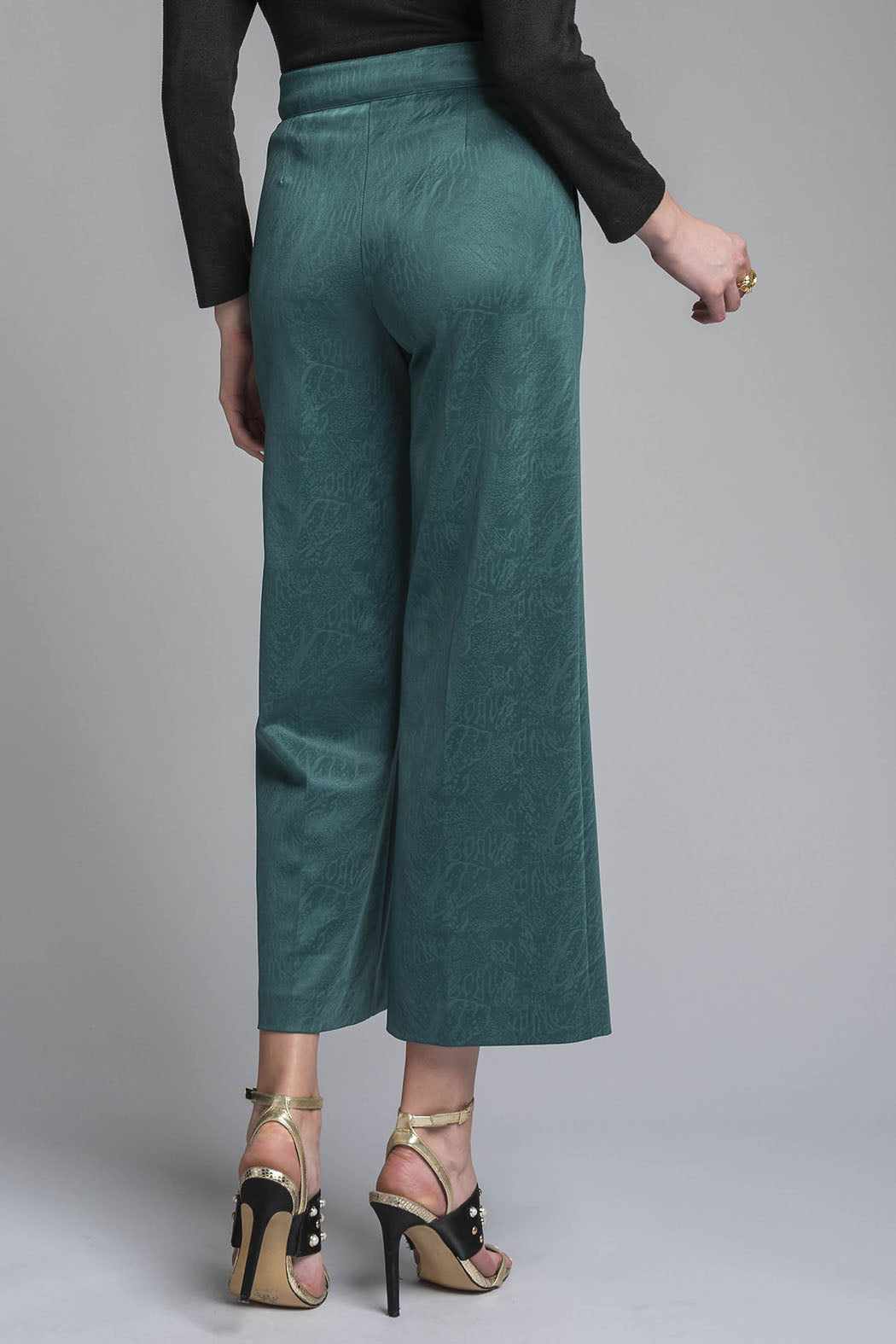 Pantalon Liso Corte Recto