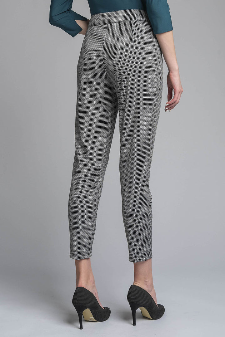 Pantalon Corte Recto De Cuadros
