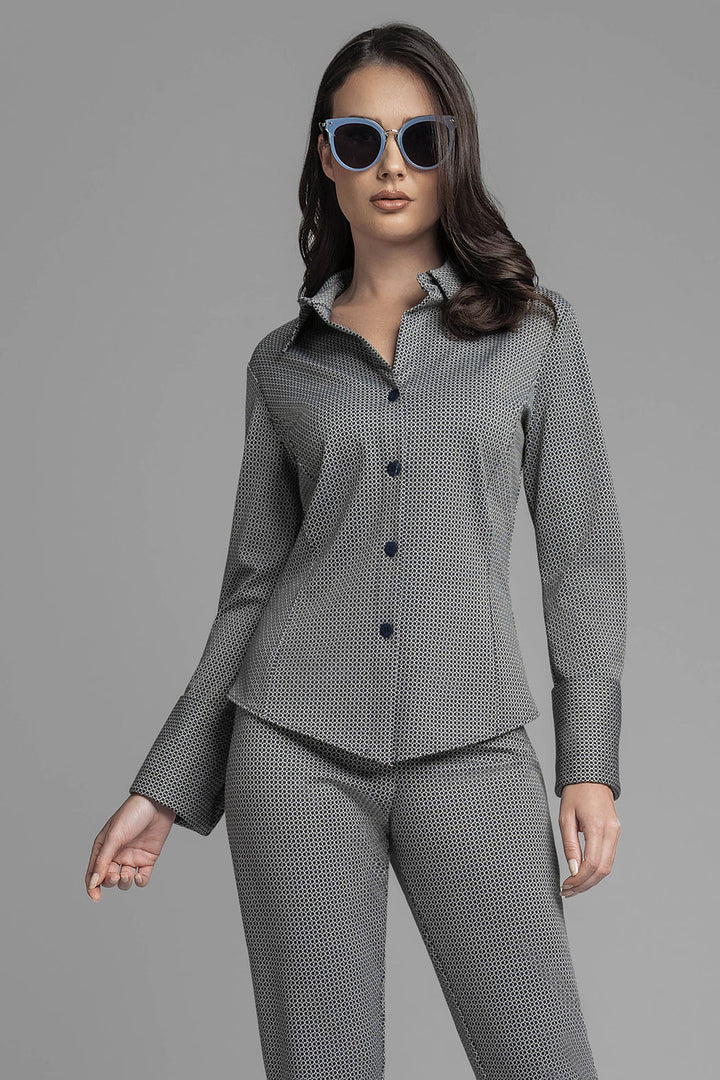 Blusa Camisera De Manga Larga