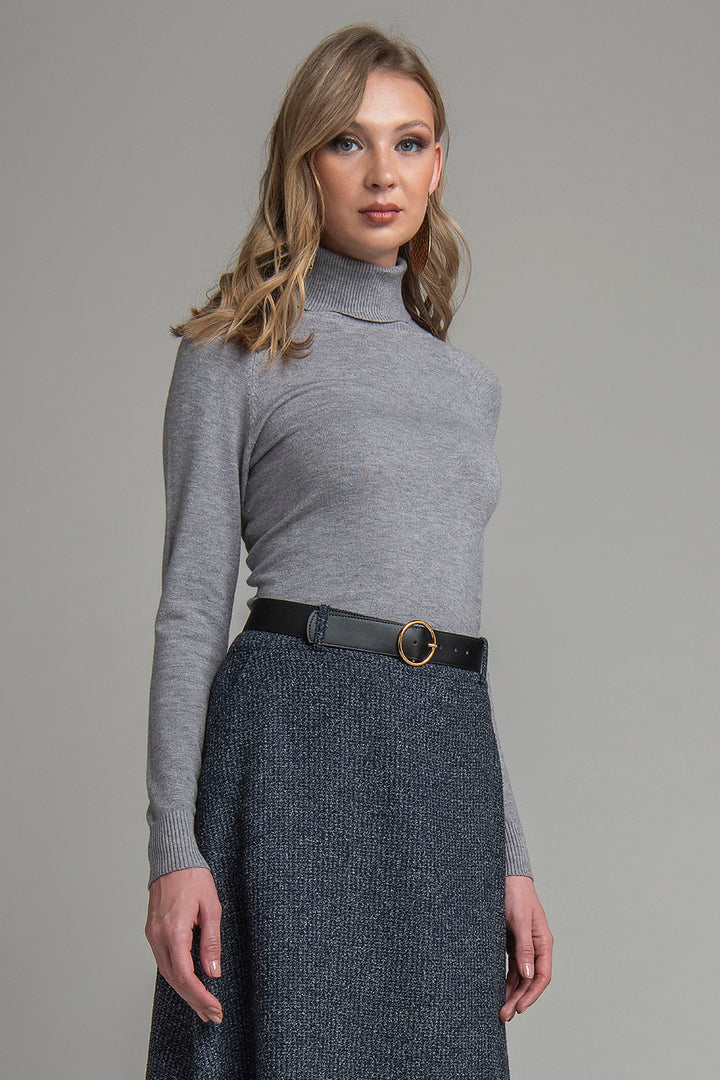 Sueter Liso Con Cuello Alto
