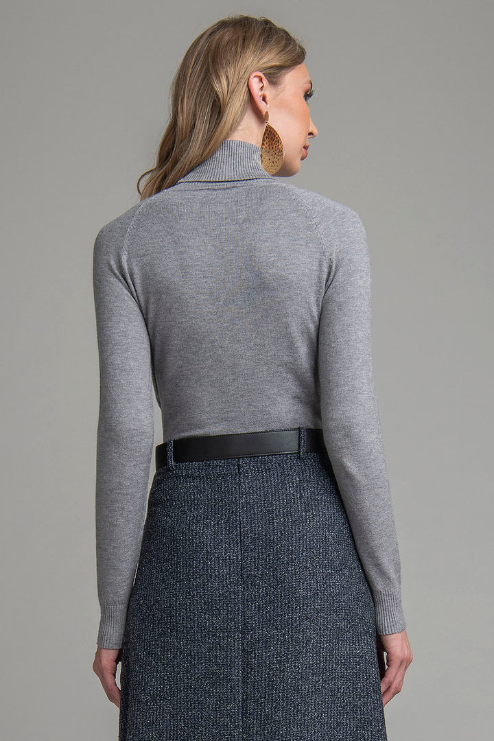 Sueter Liso Con Cuello Alto
