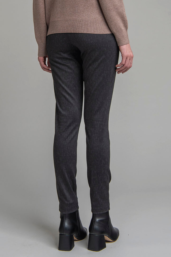 Pantalon Estampado Corte Recto