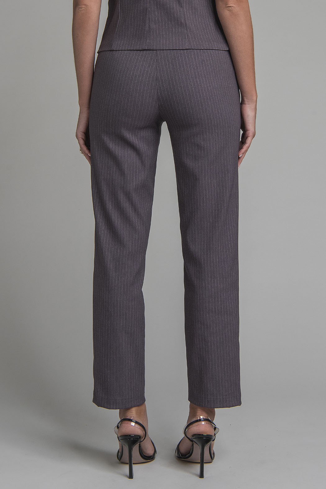 Pantalon Con Estampado De Rayas