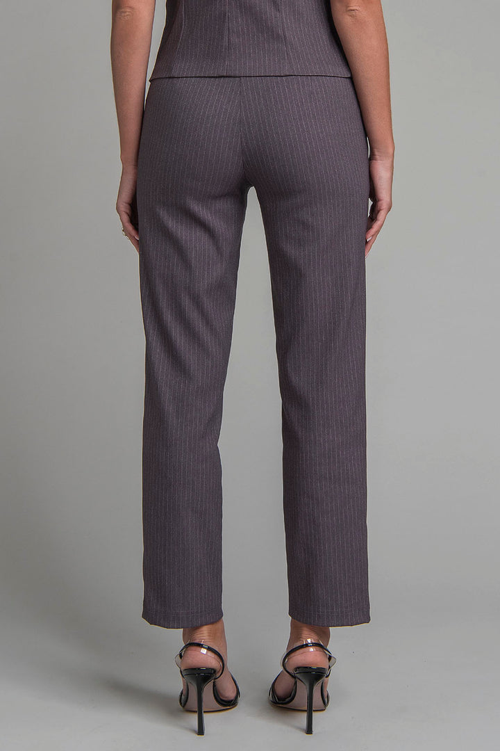 Pantalon Con Estampado De Rayas