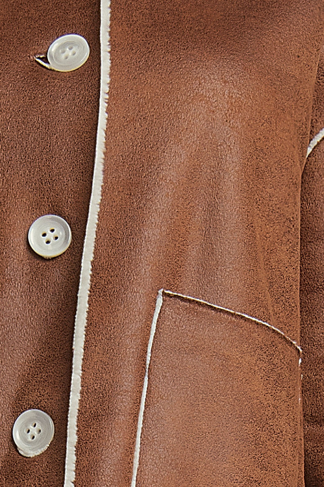 Abrigo Corto Con Borrega En Interior