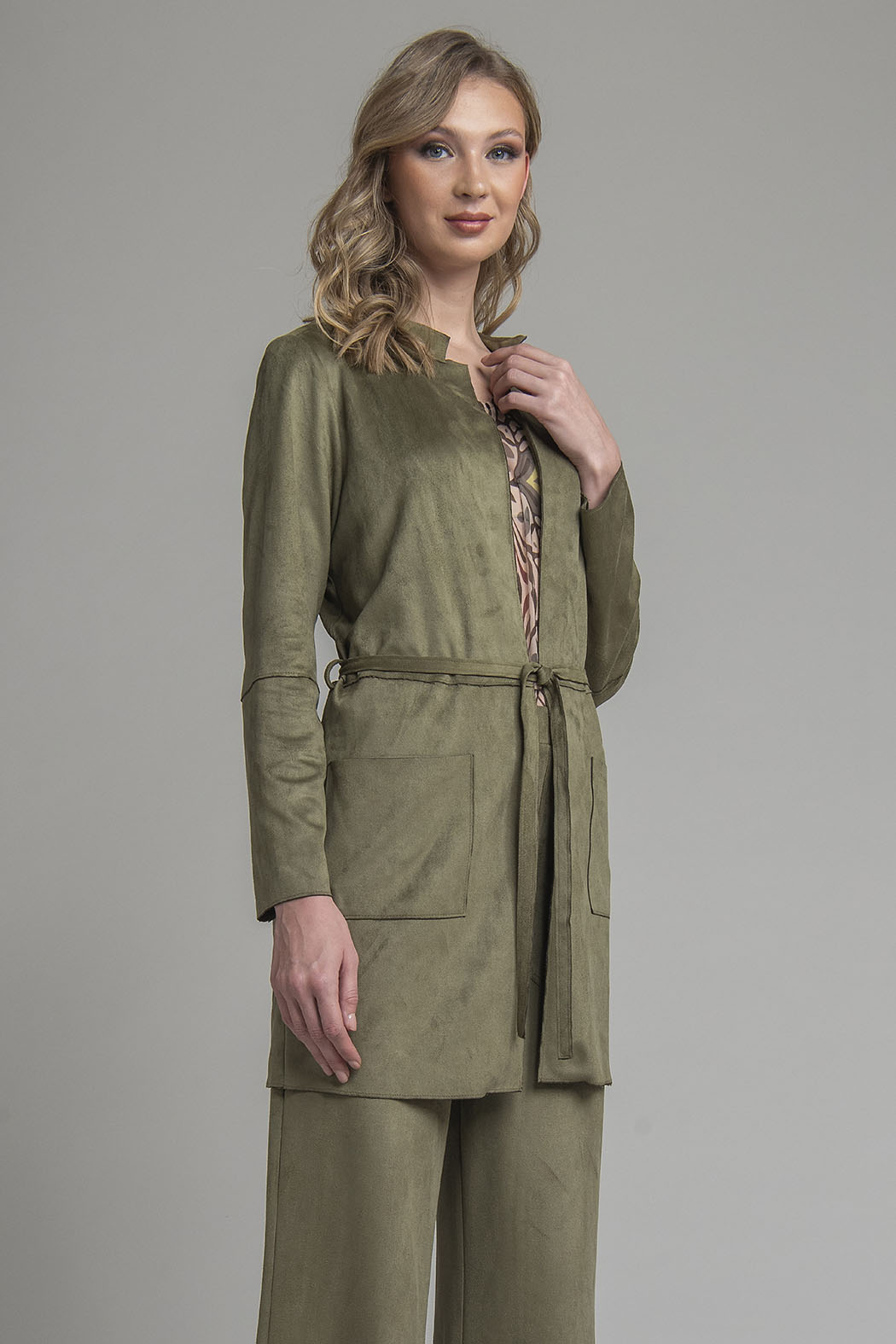 Abrigo Ligero De Gamusa