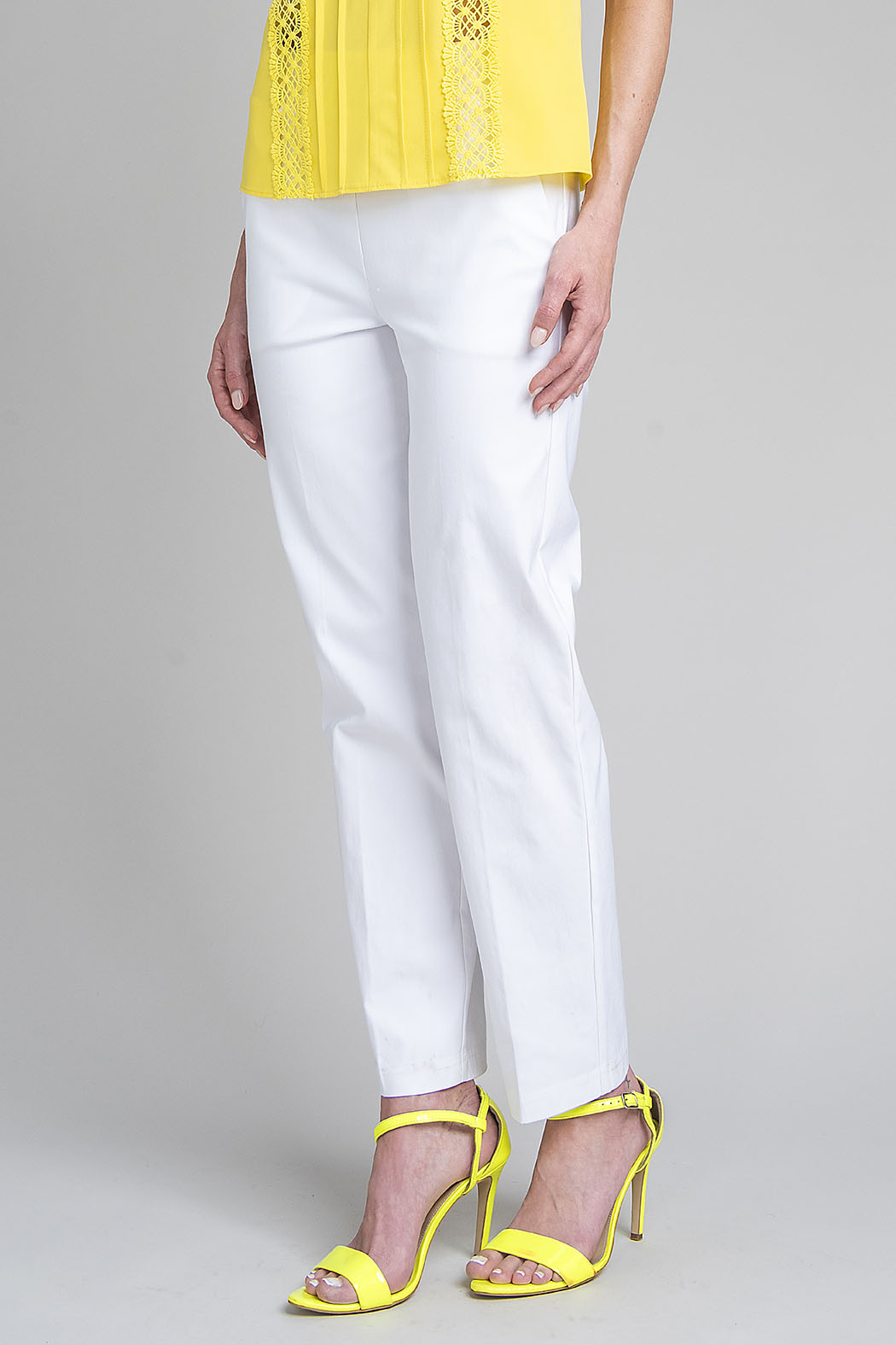 Pantalon Liso Corte Recto