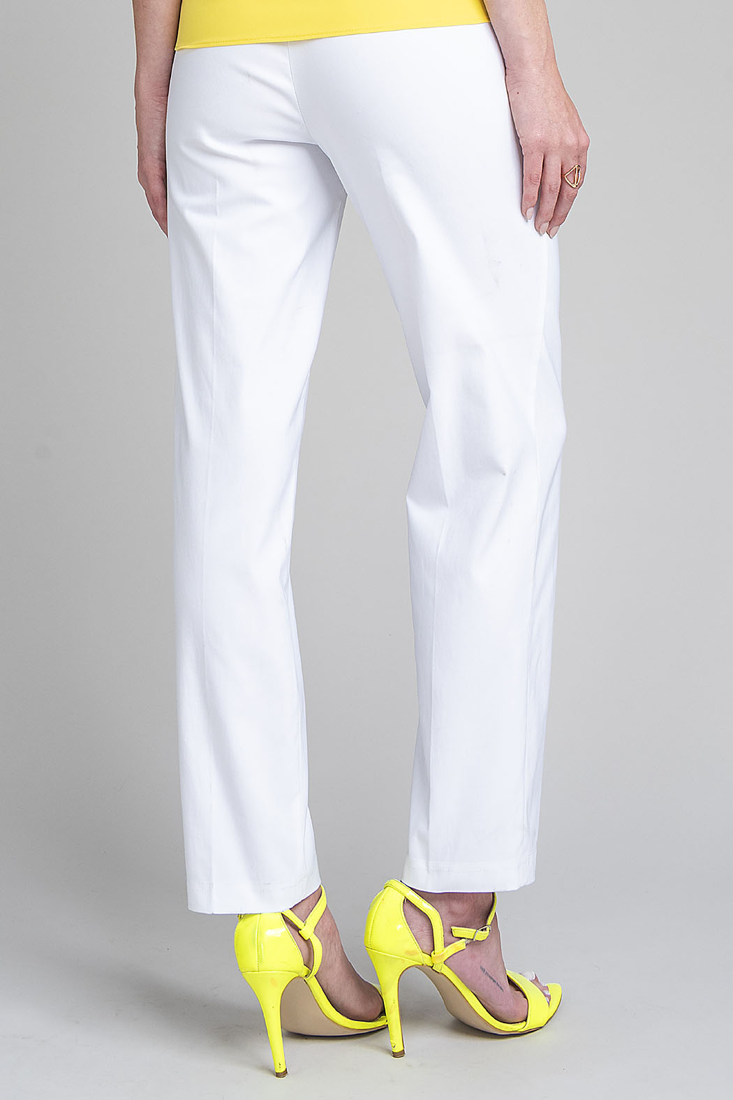 Pantalon Liso Corte Recto