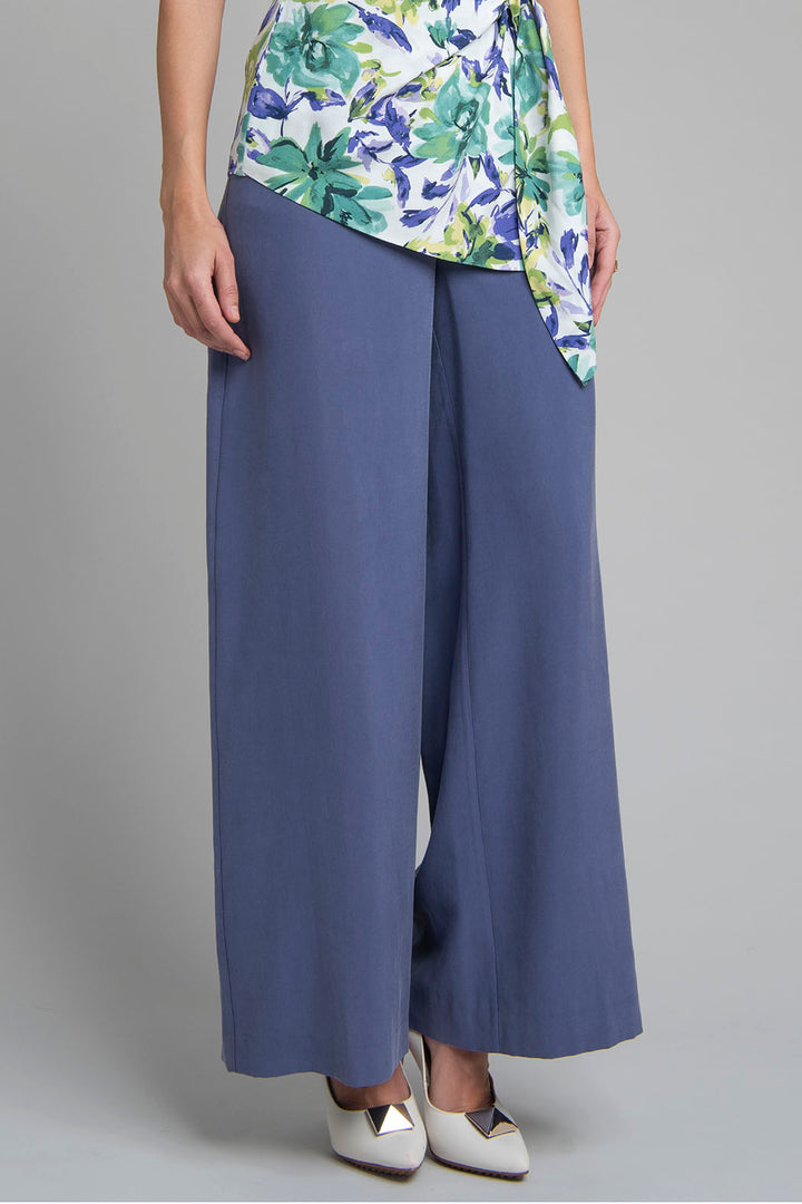 Pantalon Liso Corte Ancho