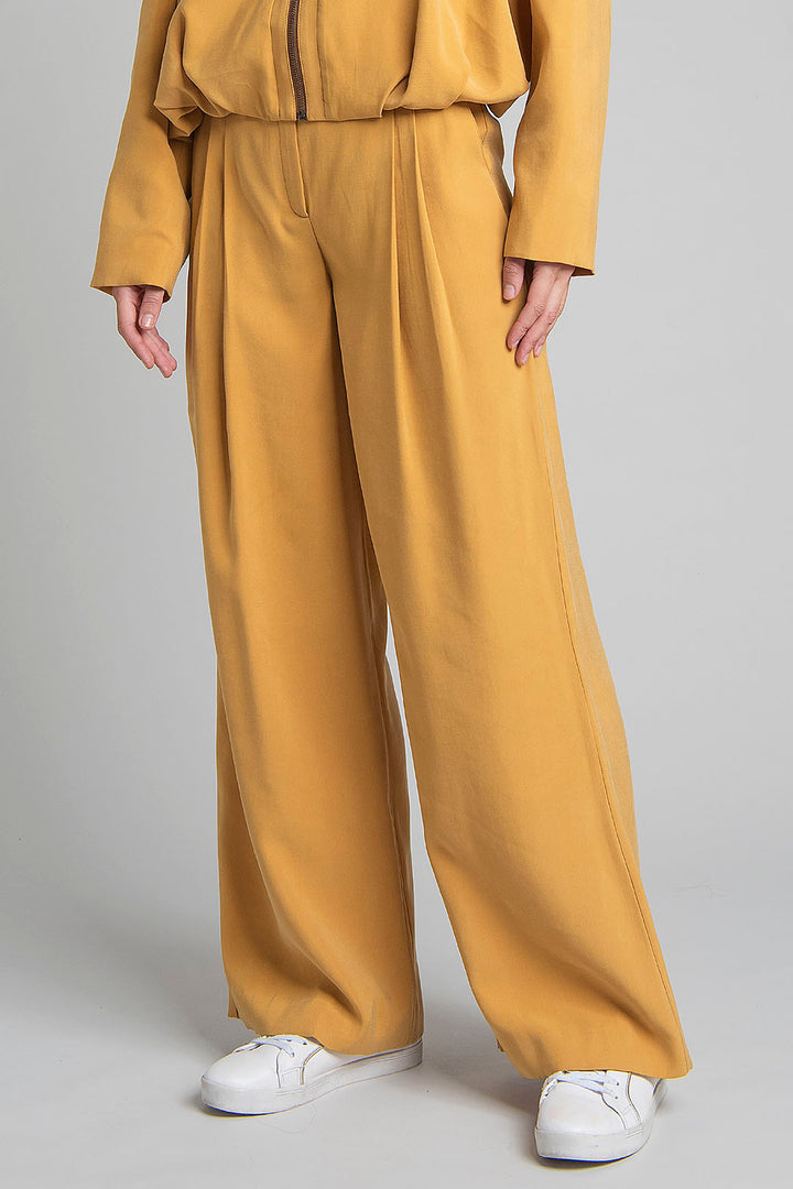 Pantalon Liso Corte Recto