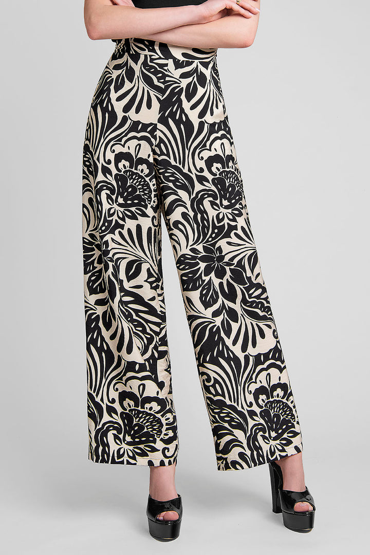Pantalon Amplio Estampado