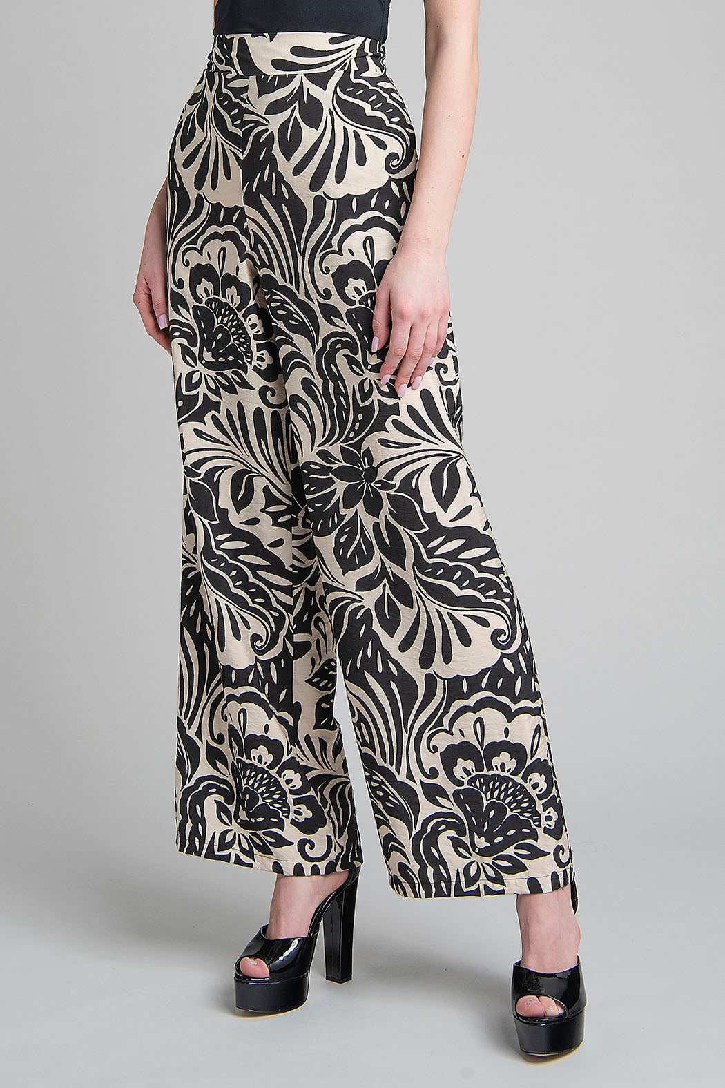 Pantalon Amplio Estampado
