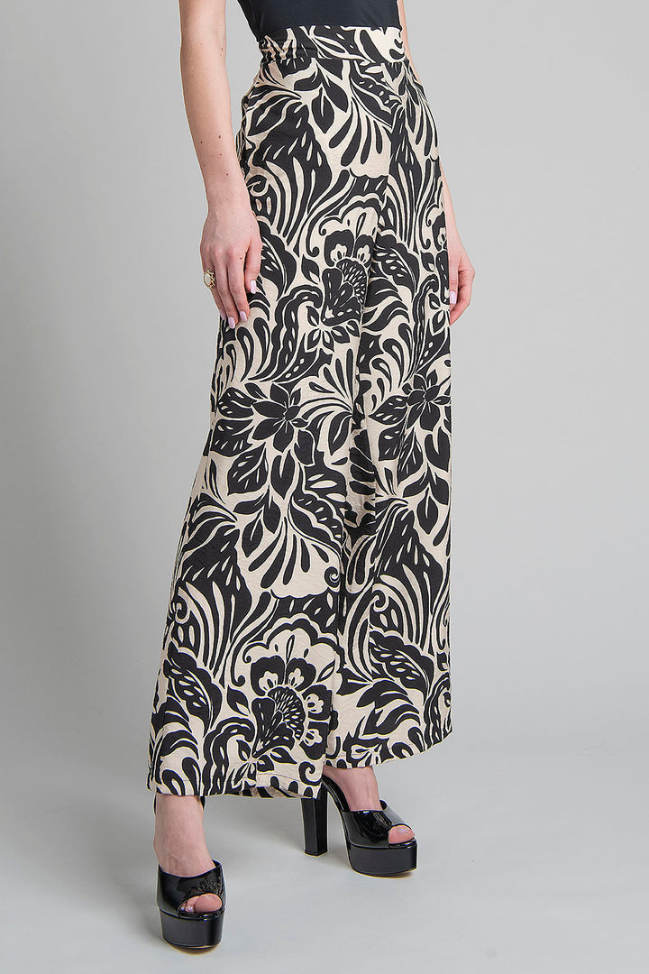 Pantalon Amplio Estampado