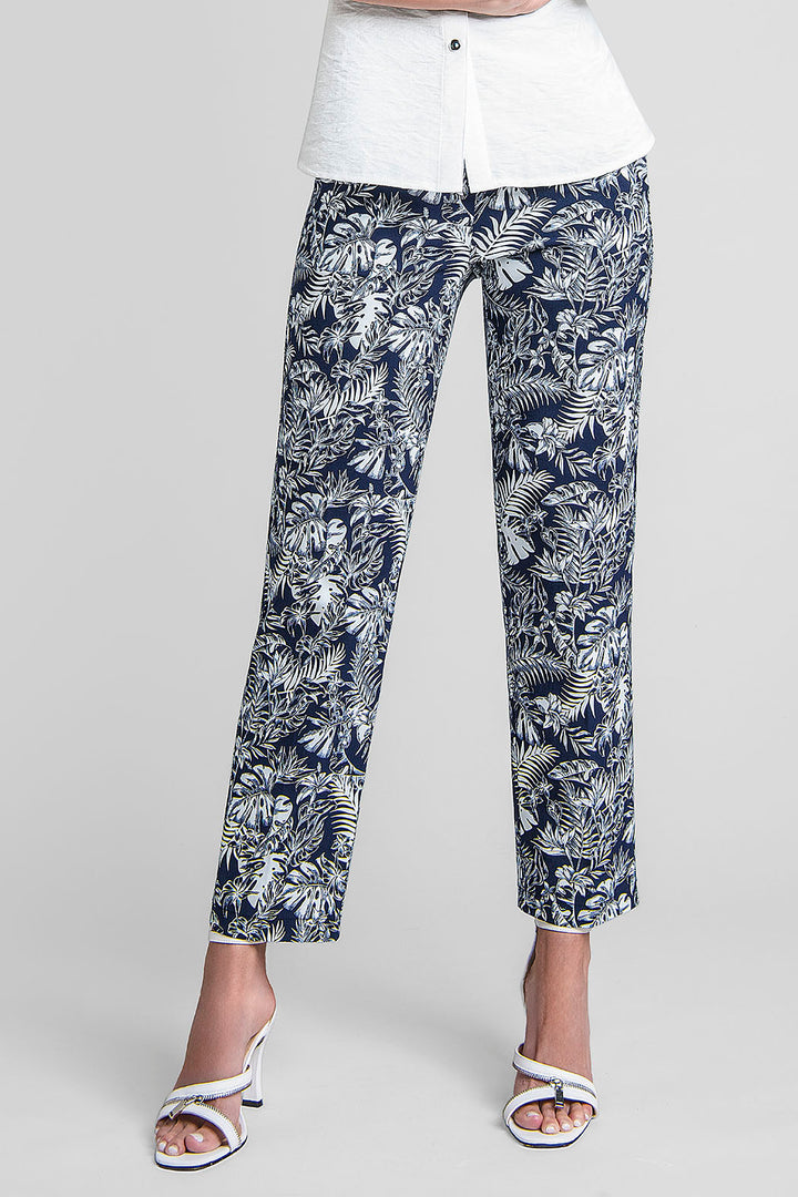 Pantalon Corte Recto Estampado