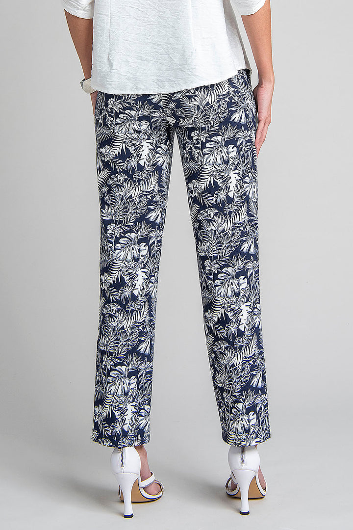 Pantalon Corte Recto Estampado