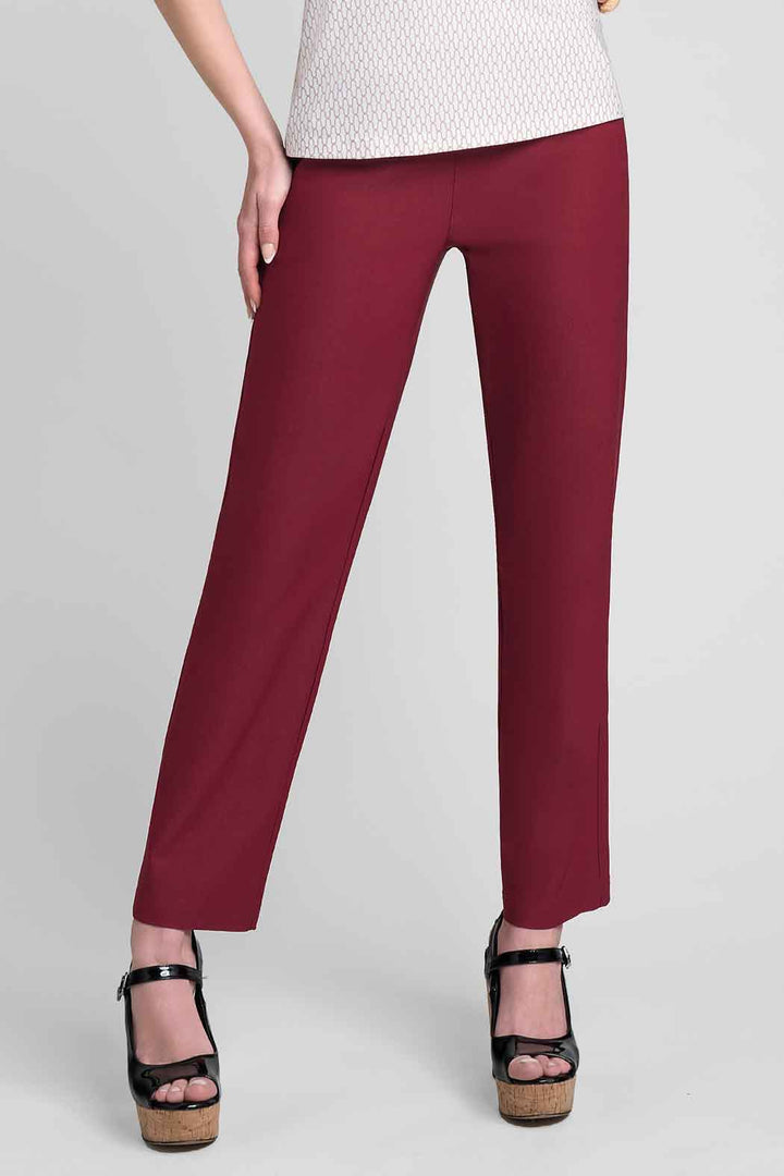 Pantalon Liso Corte Recto